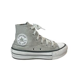 Converse CTAS  Lift Platform Prism Glitter Hi Top Kids Sneakers Size 13